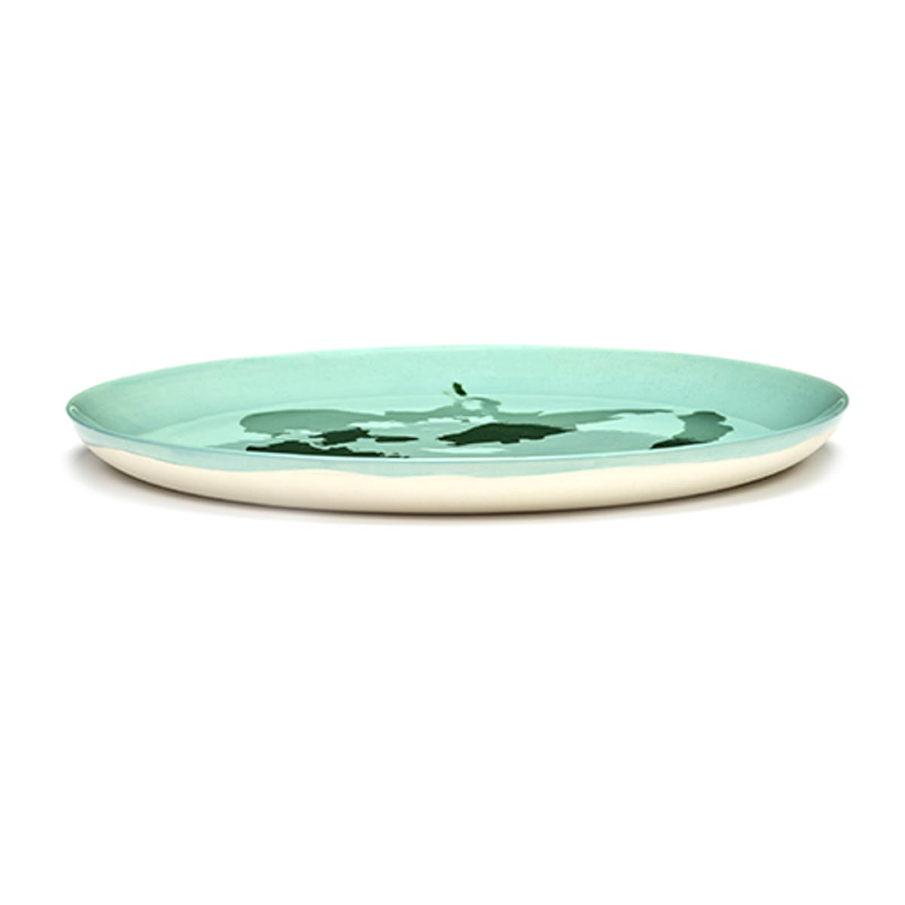 Ottolenghi, Set of 2 Large Plates, Blue and Green, Azure-1