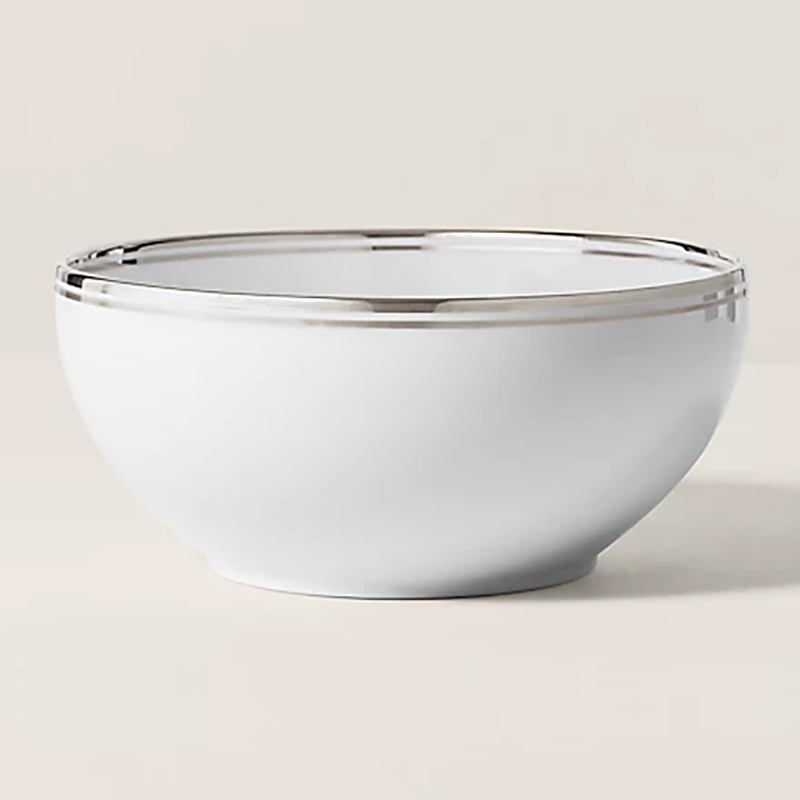 Wilshire Serving Bowl, D25cm, Platinum-0