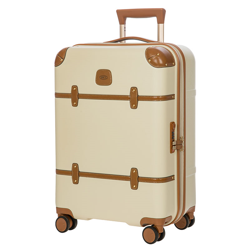 Bellagio Carry-On Suitcase, H55 x L38 x W23cm, Cream-1