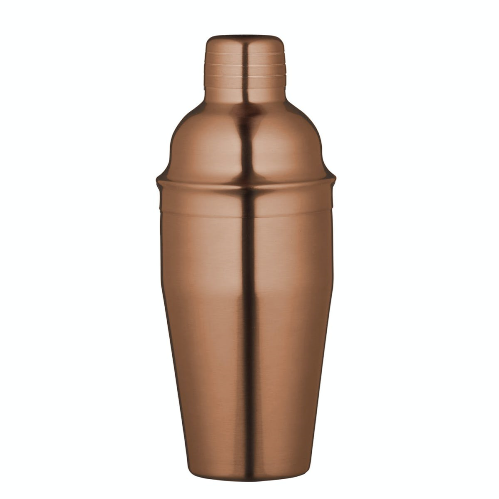 Cocktail Shaker, 500ml, Copper Finish-0