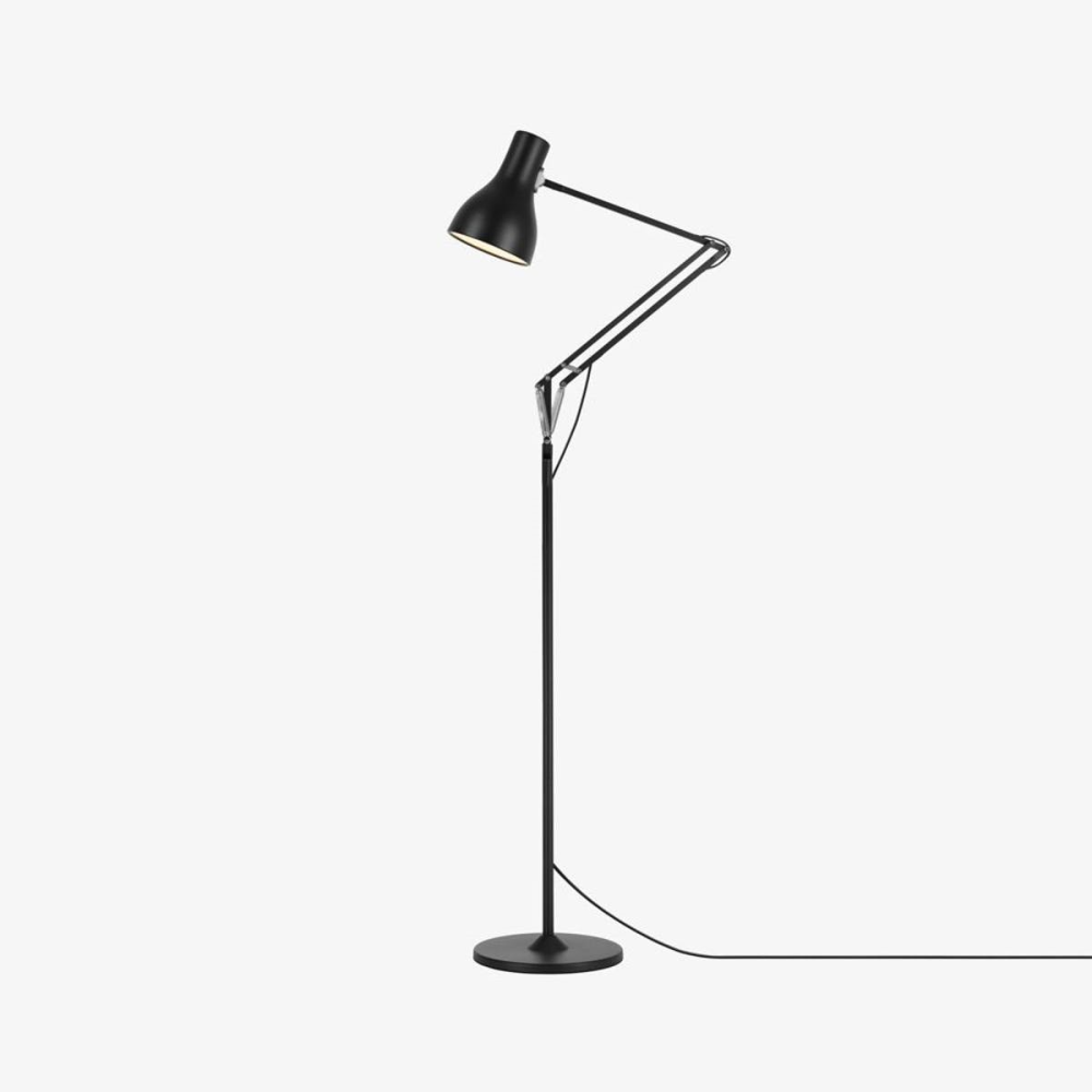 Type 75 Floor lamp, Jet Black-1