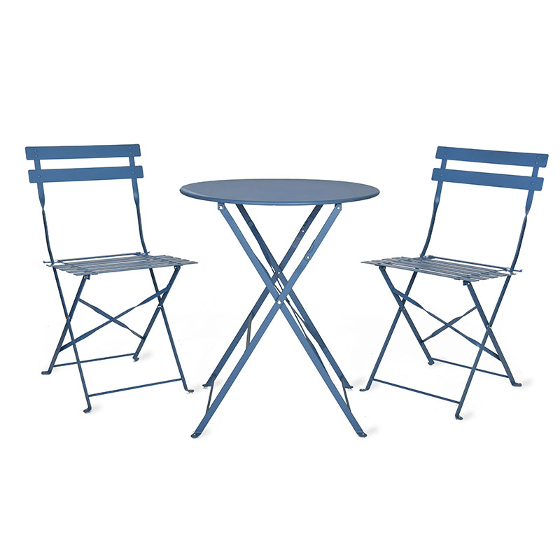 Rive Droite Bistro Set, Small, Blue-1