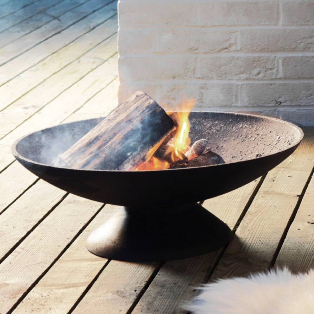 Fire bowl, H20 x W60 x D60cm, Cast Iron-0