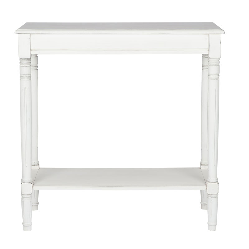 Heritage Rectangular Console Table, Elizabeth White-1