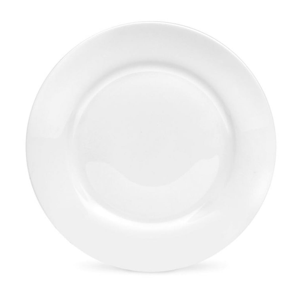 Serendipity Set of 4 Side Plates, D20cm, White-0