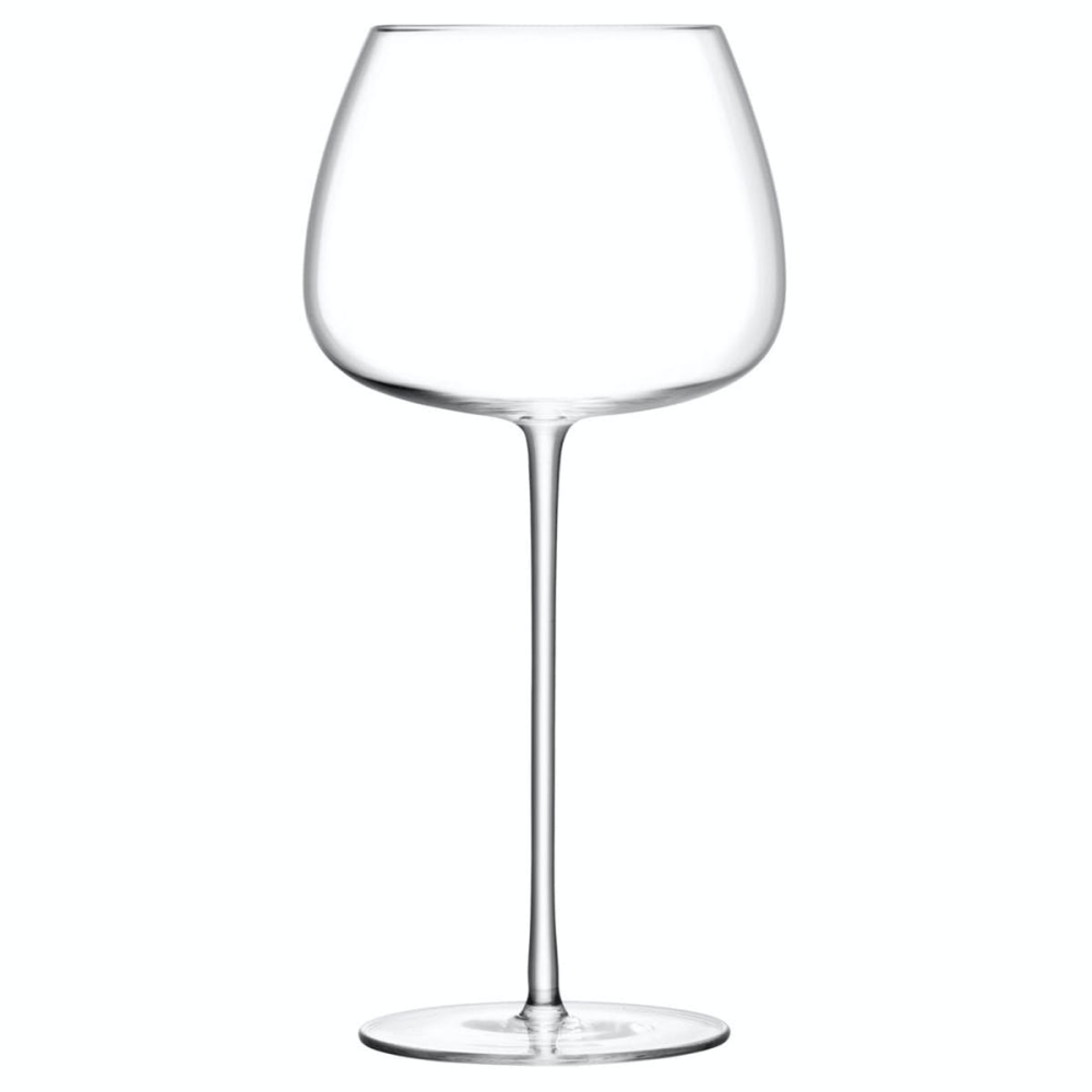 Wine Culture Pair of red wine balloon glasses, 590ml, clear-1