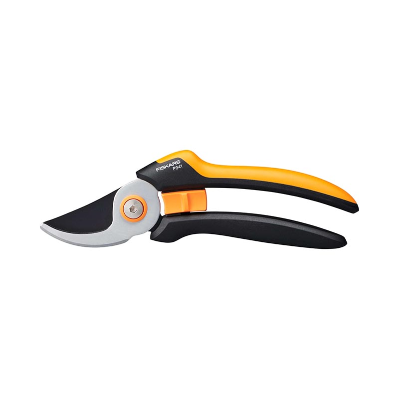 Solid Bypass Pruner Large P341, Black/Orange/Silver-1