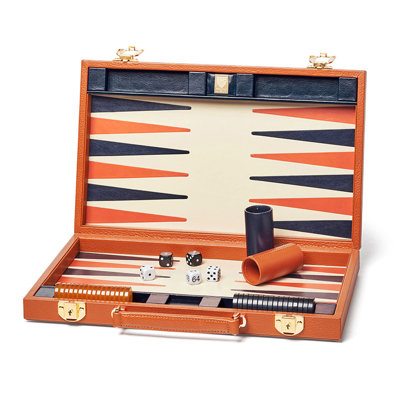 Backgammon Set, L38 x W23cm, MarmaladePebble-0