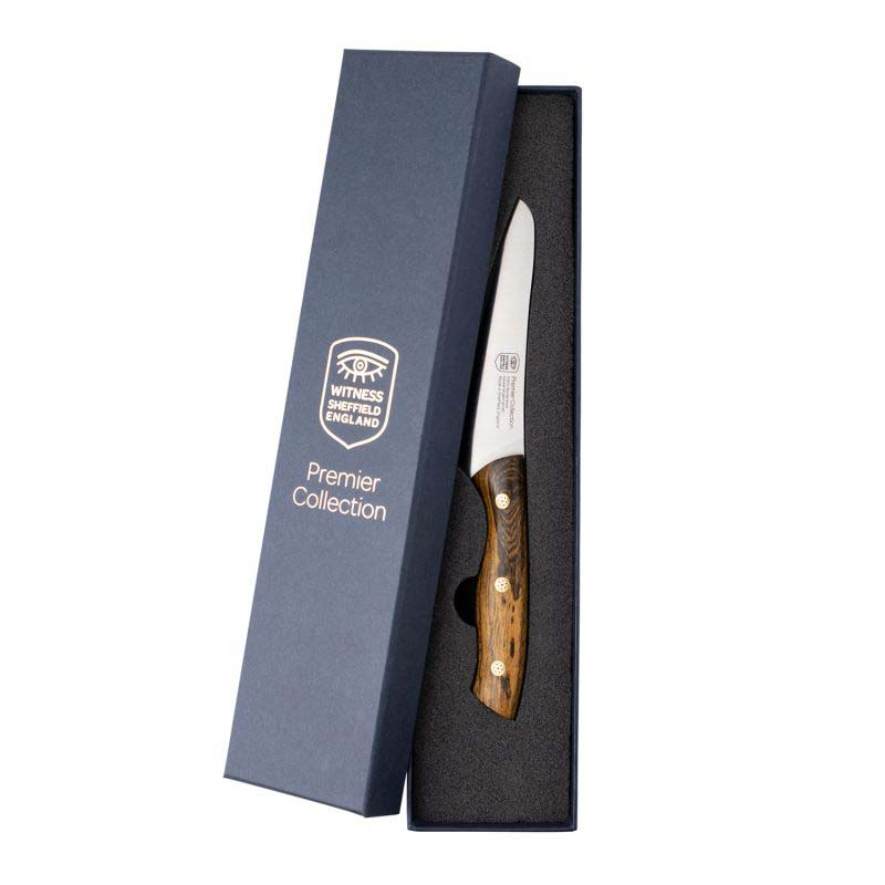 Premier Collection Vegetable Knife, 12cm, Brown-3