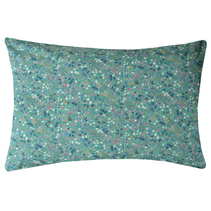 Donna Leigh Pair of Pillowcases, Single, Green-0