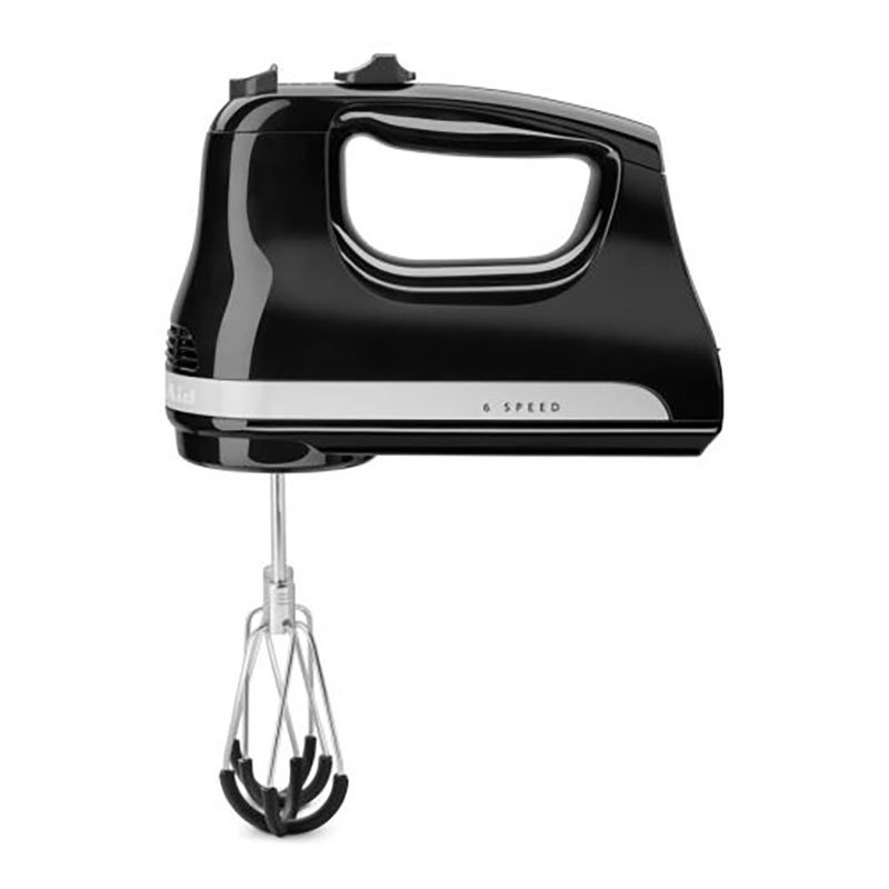 6 Speed Hand Mixer Flex Edge, Onyx Black-1