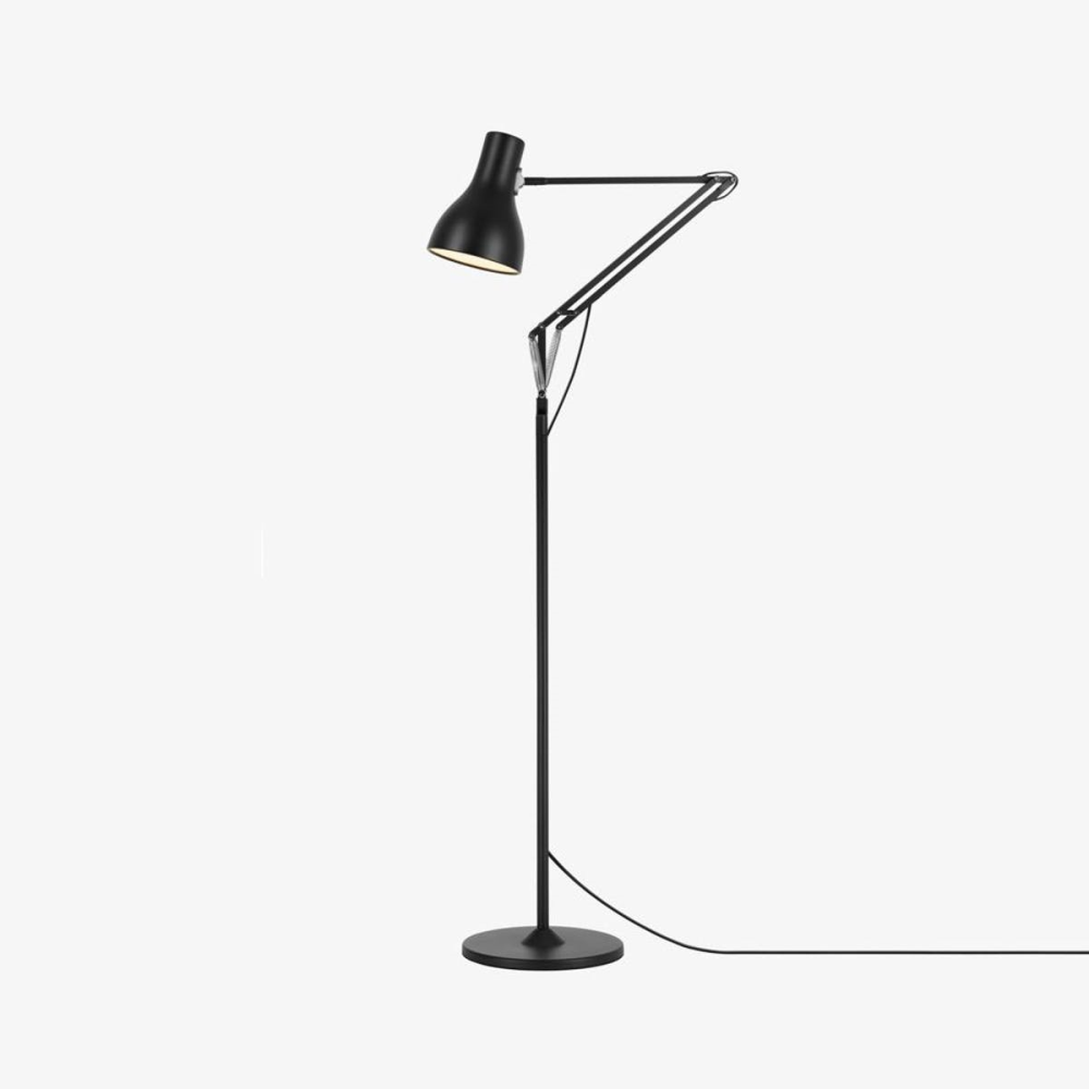 Type 75 Floor lamp, Jet Black-2