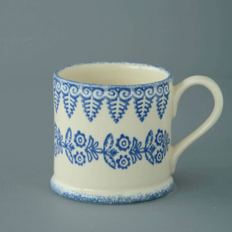 Lacey Blue Mug, large-2