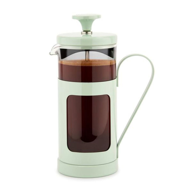 Monaco Stainless Steel Cafetière, 3 Cup, Mint-0