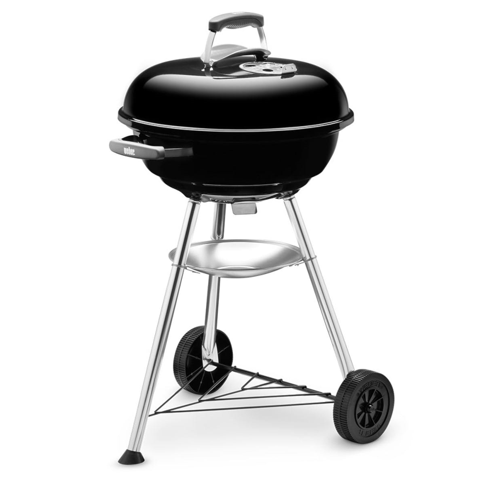 Classic Compact Charcoal Barbecue, 47cm, Black-3