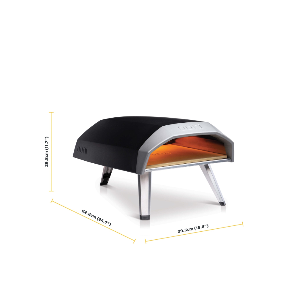 Koda 12 Gas Powered Pizza Oven, Black-6