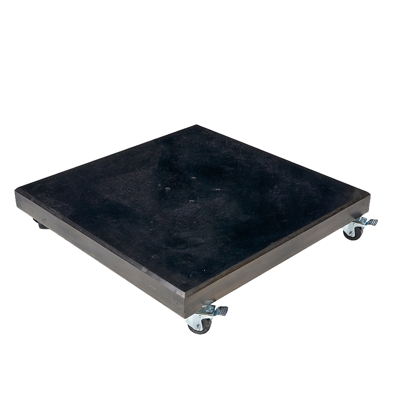 Modena Wheeled Parasol Base, 90kg, Black Granite-1