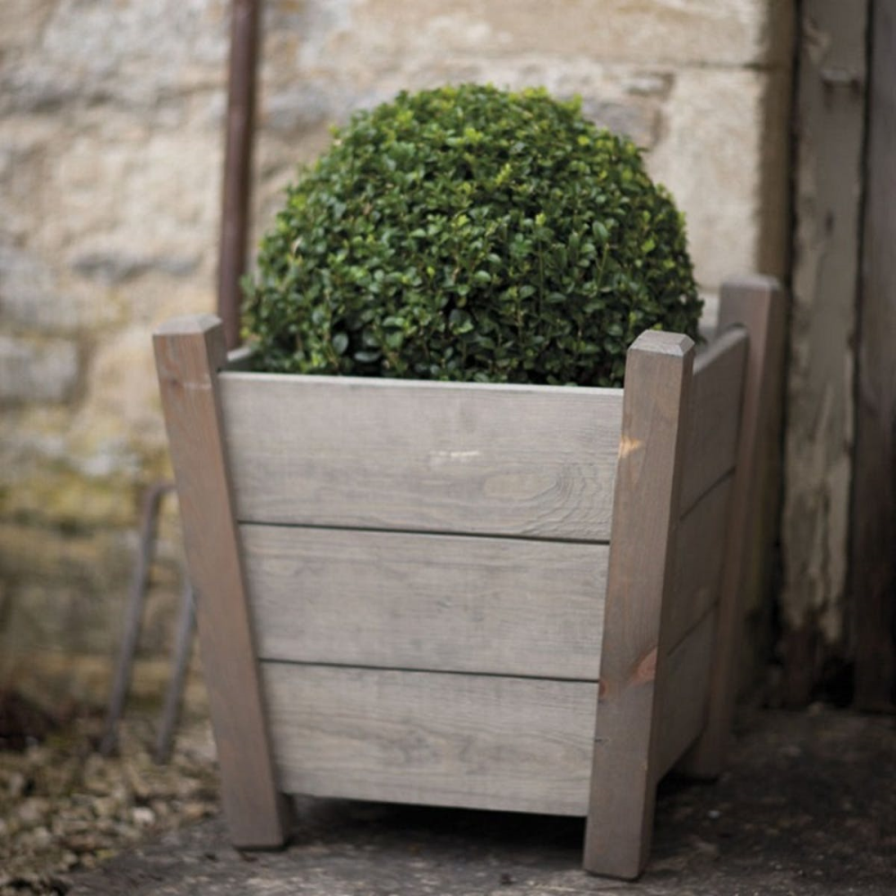 Kingham Small planter, 50cm, Spruce-0