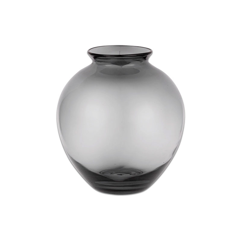 Vanita Vase, H24cm, Smoke-1