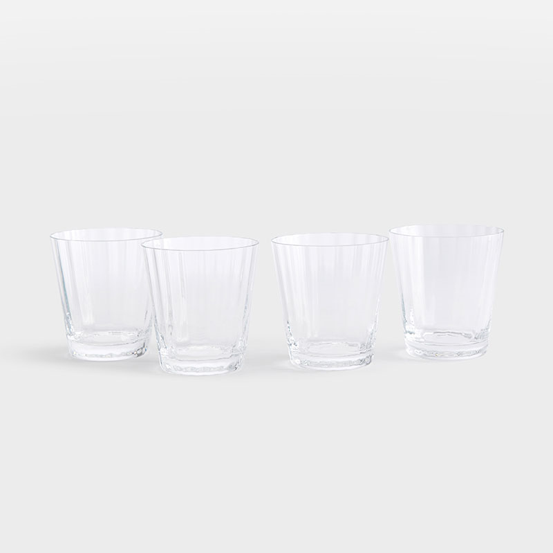 Pembroke Set of 4 Glasses, 350ml, Clear-0