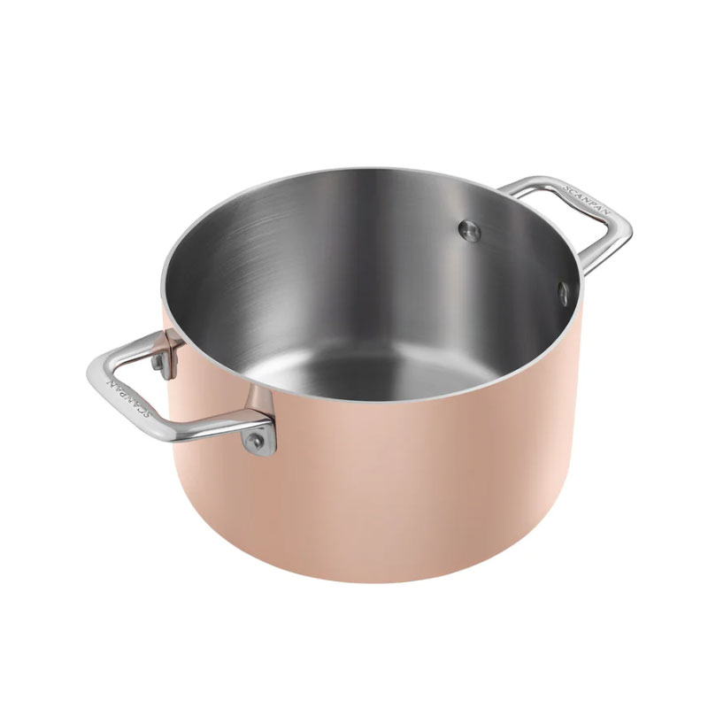 Maitre D Induction Dutch Oven, 20cm, Copper-0