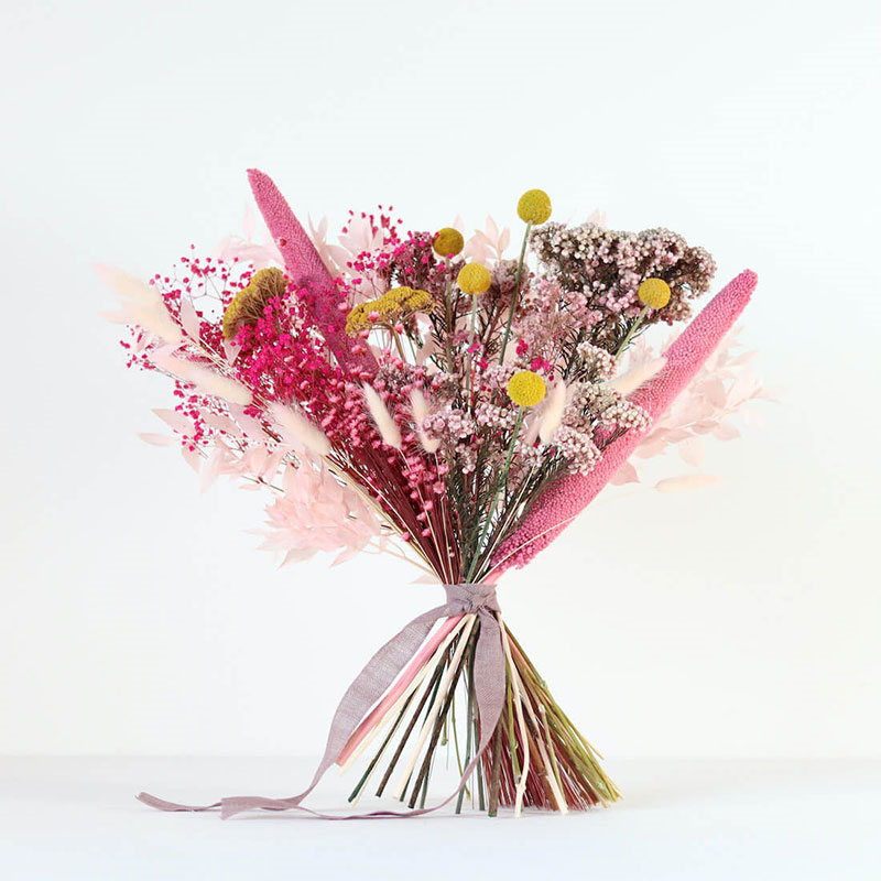 Pinks Large hand-tied bouquet, H42-48cm, Bonbon-0