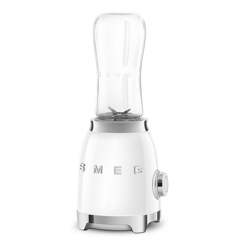 50's Style Mini Blender & Smoothie Maker, 600ml, White-4