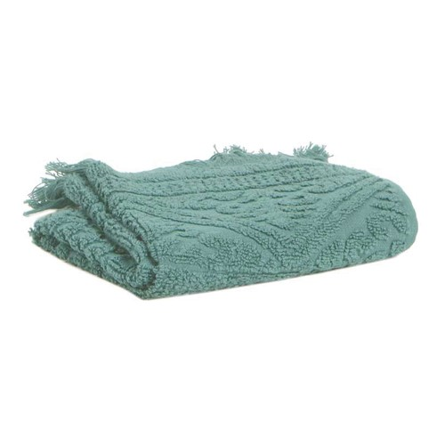 Zoe Maxi bath towel, 100 x 180cm, Green/Grey-0