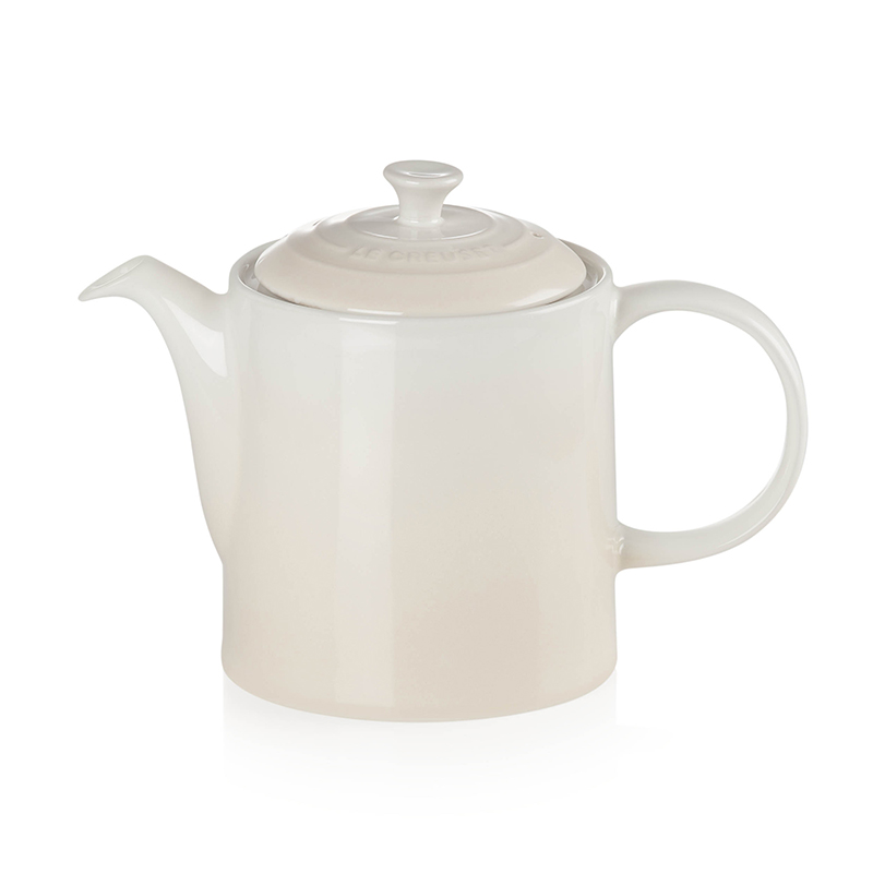 Stoneware Grand teapot, 1.3 litre, meringue-0