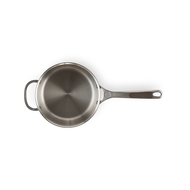 Signature Uncoated Saucepan with lid, 20cm, stainless steel-2