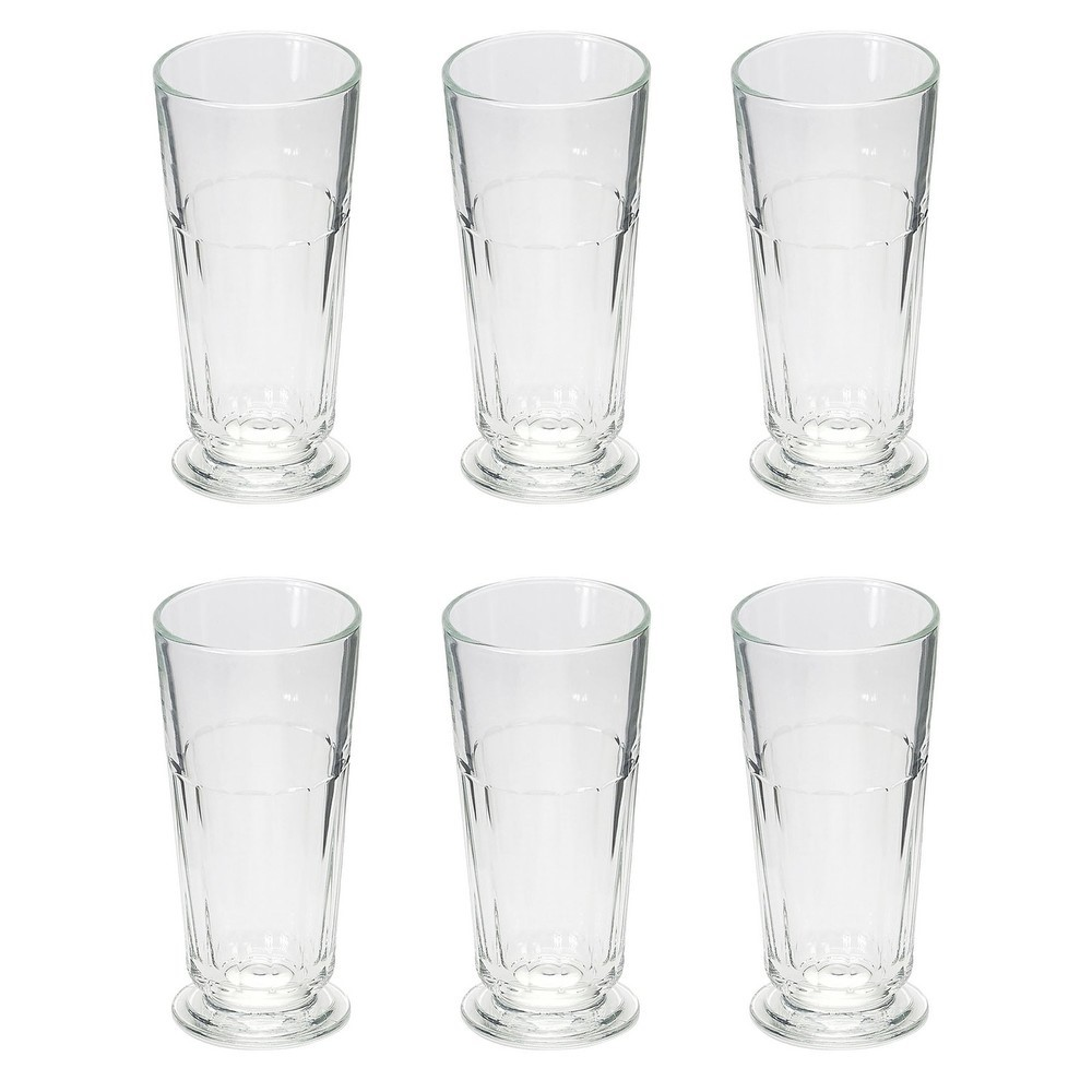 Perigord Set of 6 long drink tumblers, 380ml-0