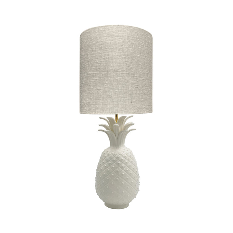 Pineapple Lamp, H45 x D22cm, Cream-0