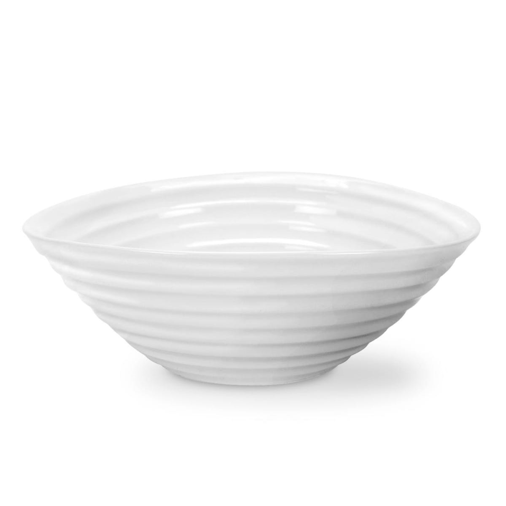 Ceramics Set of 4 cereal bowls, 19cm, White-2