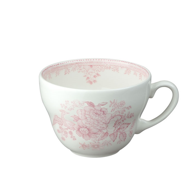 Asiatic Pheasants Breakfast Cup, 420ml, Pink-0