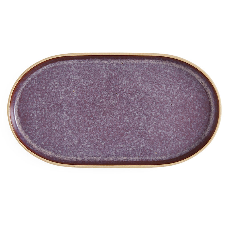 Minerals Oval Platter, L30.5 x W16cm, Amethyst-4