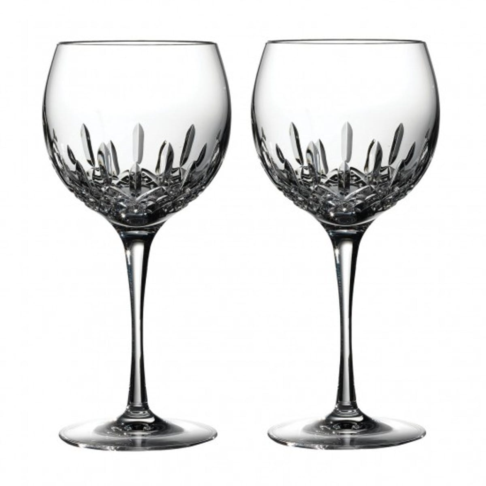 Lismore Essence Pair of balloon wine glasses-0