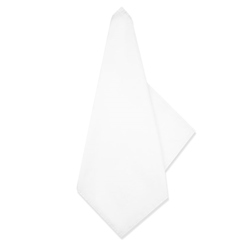 Plain Linen Napkin, 50 x 50cm, White-2