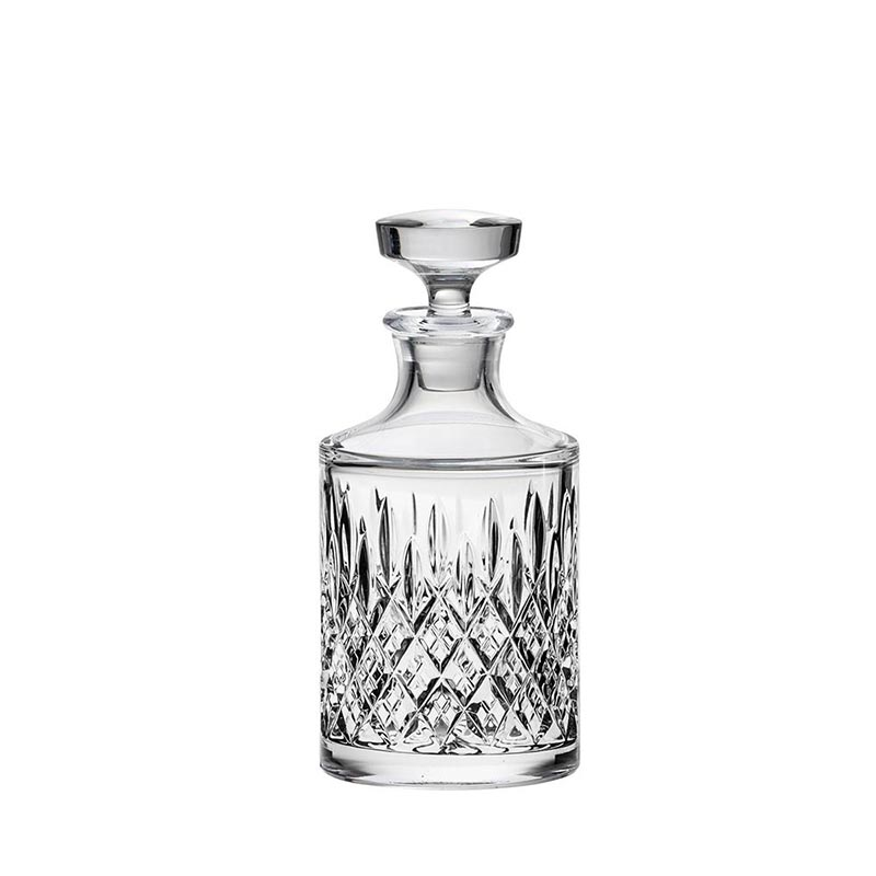 London Single Malt Round Spirit Decanter, 500ml, Clear-0