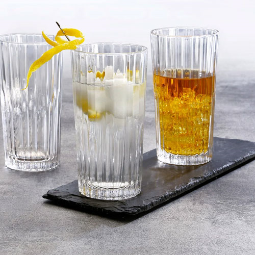 Manhattan Set of 6 Tumblers, 305ml, Clear-0