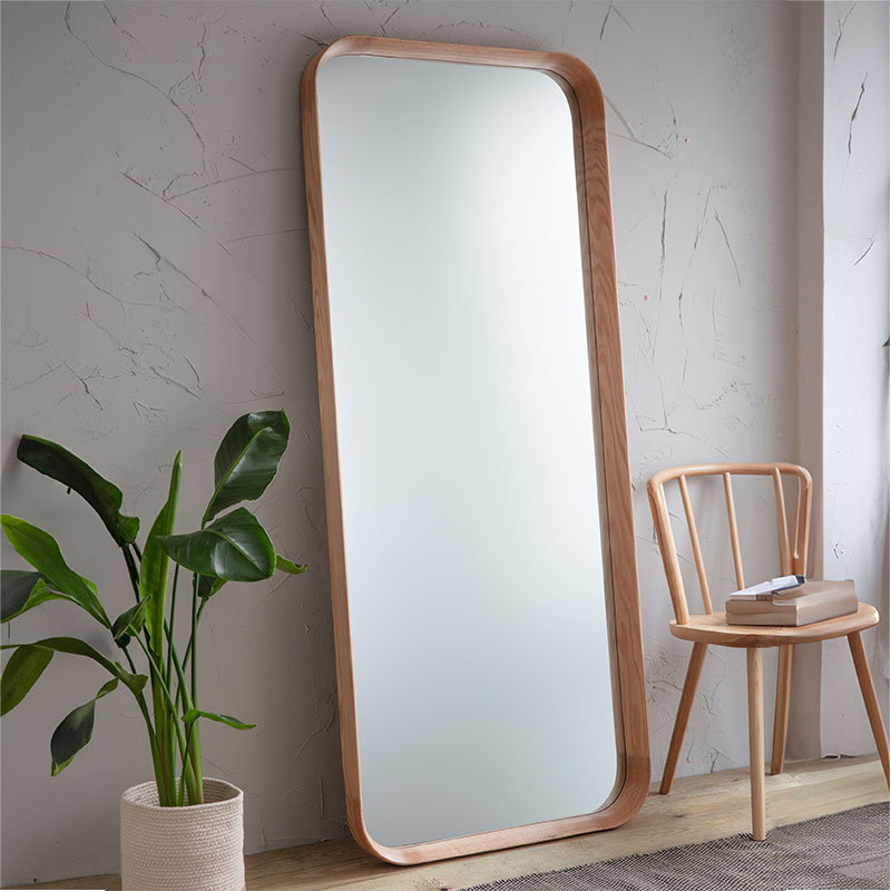 Hambledon Leaning Mirror, H22cm, Natural-0