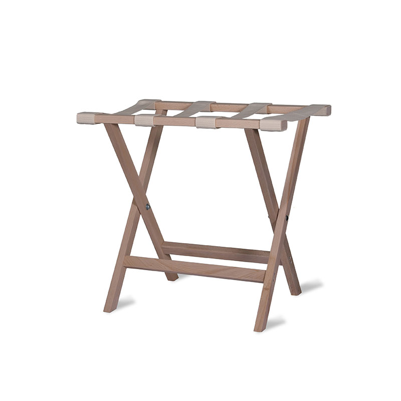 Weekend folding luggage rack, H50 x W55 x D38cm, Natural-1