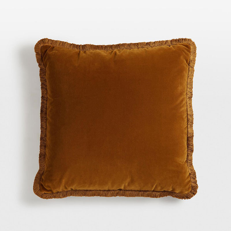 Margeaux Cushion, 67 x 65cm, Mustard-0