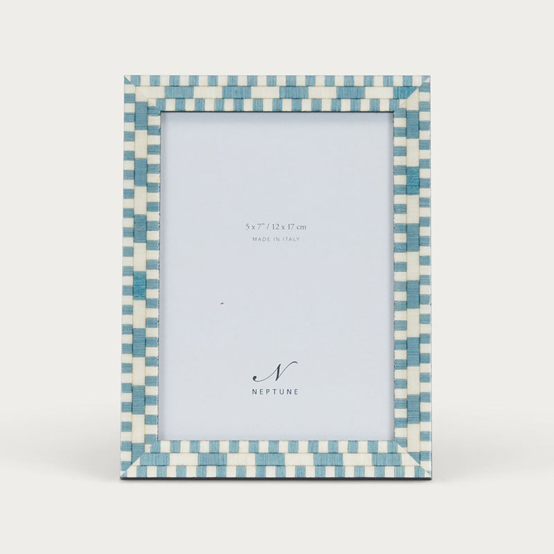 Montpellier Photo Frame, 5 x 7", Blue-0