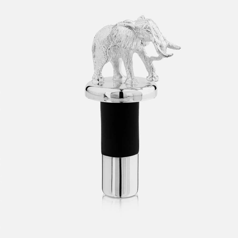 The Highland Safari Collection Stopper, D5 x H8cm, elephant-0