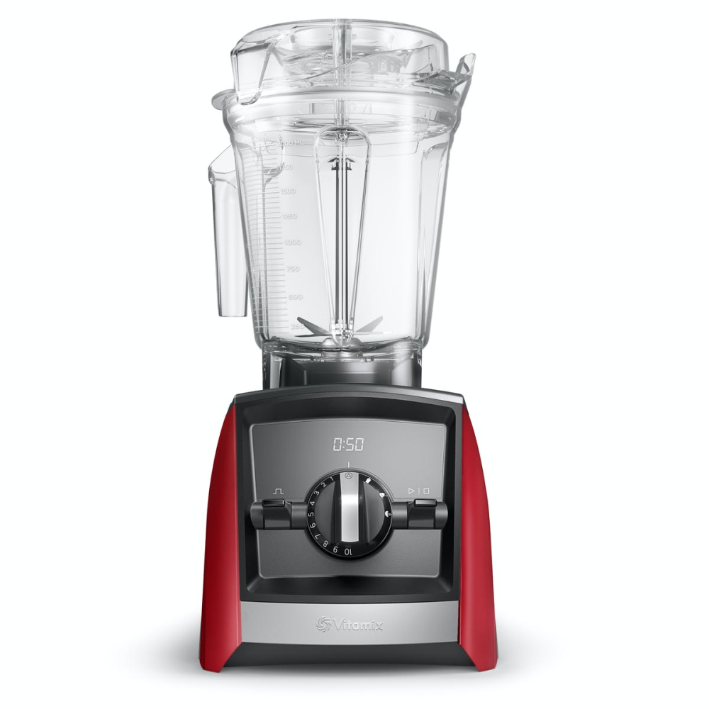 Ascent Series A2500i blender, Red-1