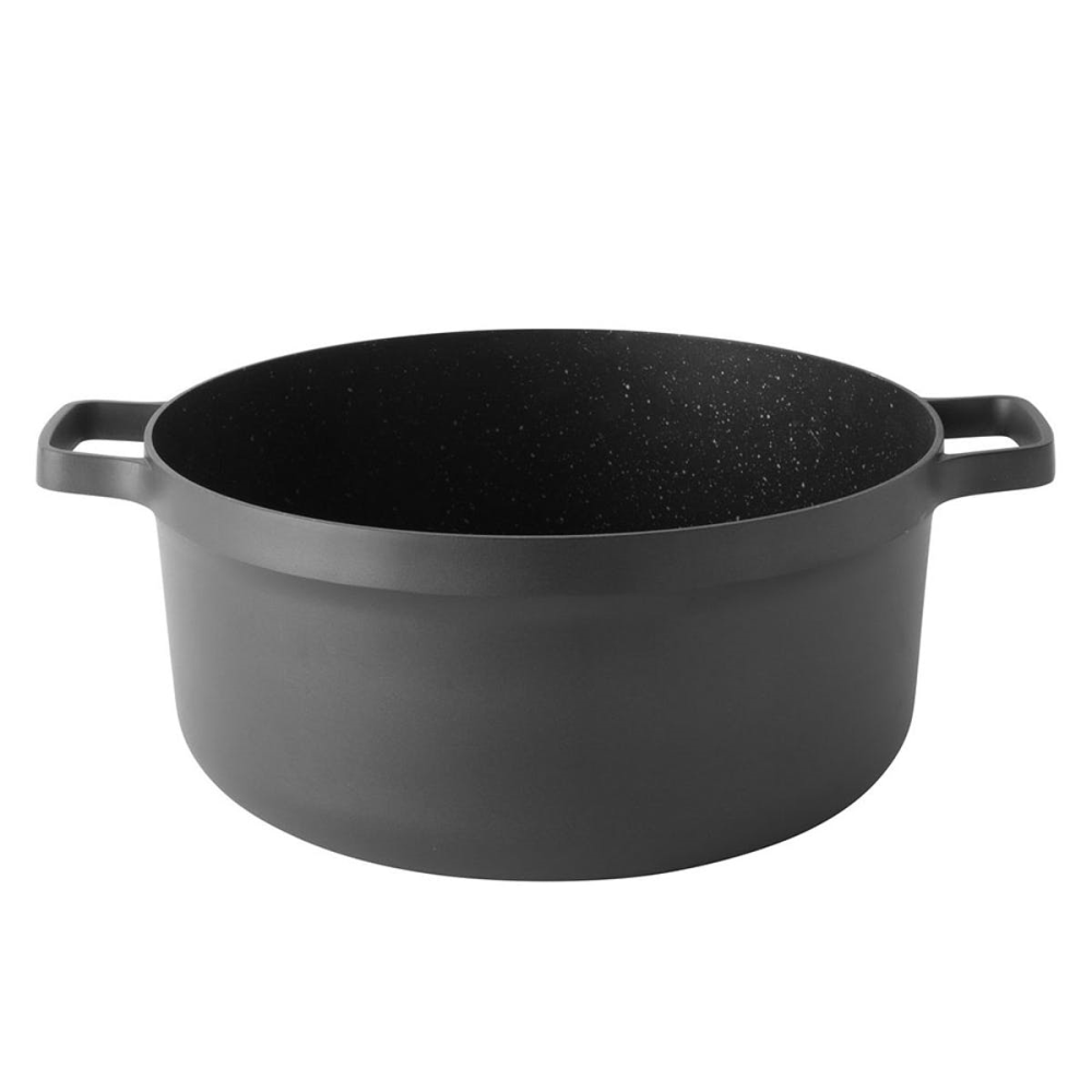 Gem, Covered Stockpot, 28cm, Black-2