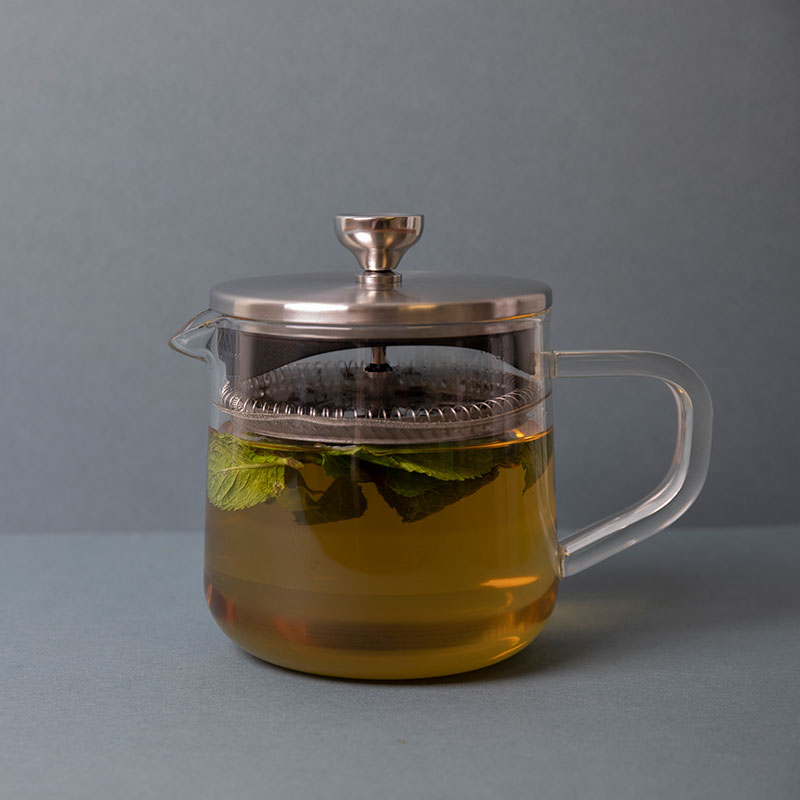 Loose Leaf Teapot 2 Cup Glass-1