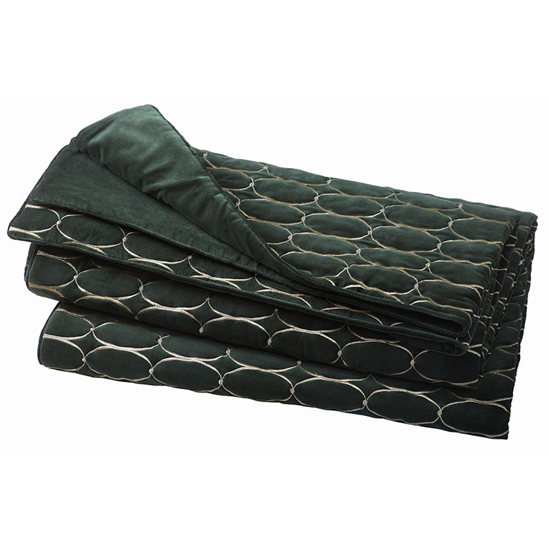 Renaissance Throw, 130 x 260cm, Emerald-0