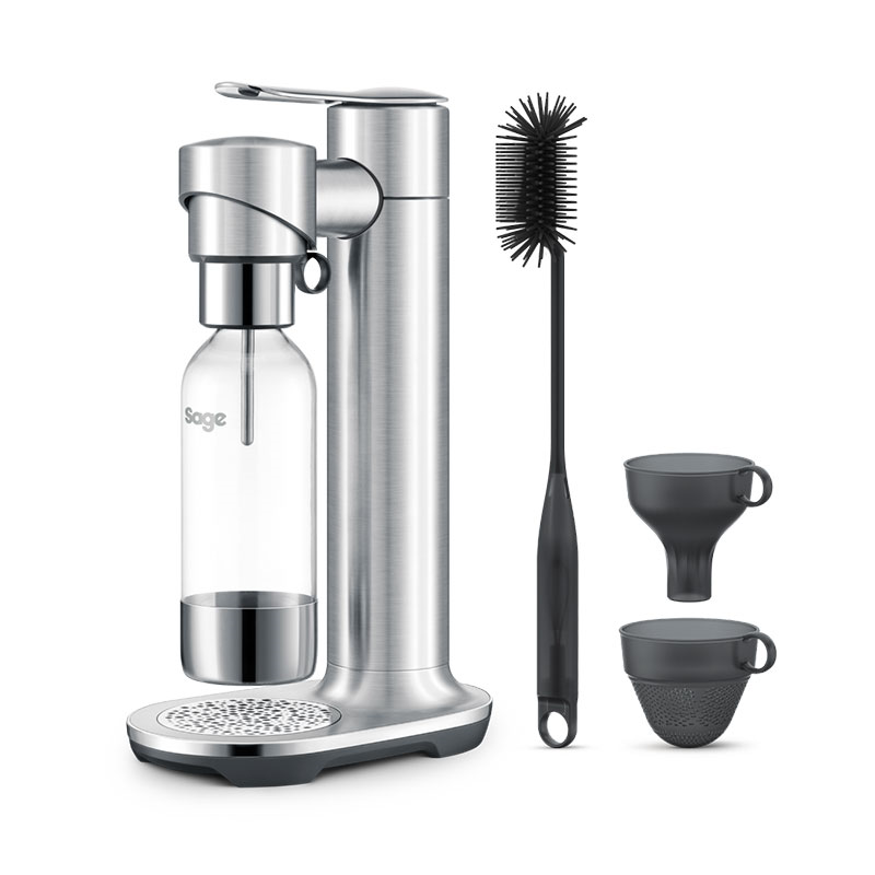 The Infizz Fusion Sparkling Drink Maker, H43cm, Stainless Steel-2