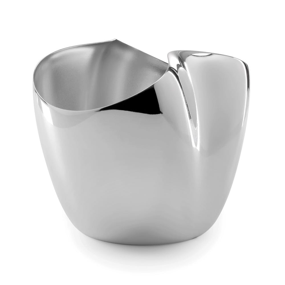 Drift Champagne bucket small, D19 x H21 x W23.5cm, Stainless Steel-0